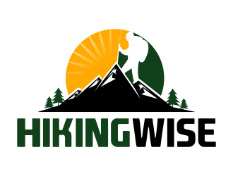 HikingWise logo design by IrvanB