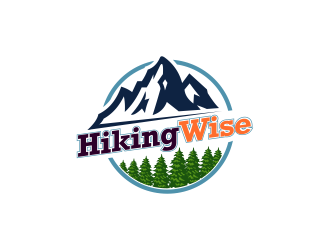 HikingWise logo design by SmartTaste