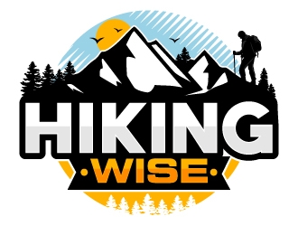 HikingWise logo design by Aelius