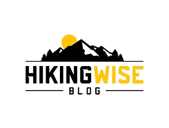 HikingWise logo design by Kewin