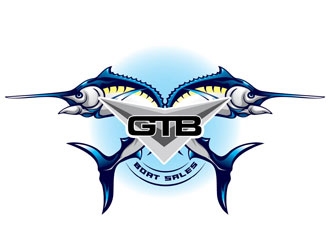 GTB Boat Sales logo design by shere
