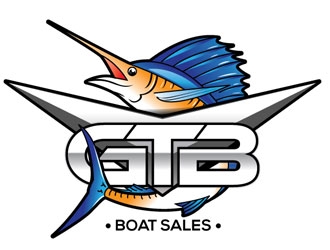 GTB Boat Sales logo design by shere