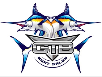 GTB Boat Sales logo design by shere