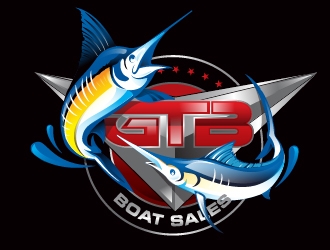 GTB Boat Sales logo design by Suvendu