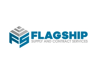 Flagship Supply and Contract Services logo design by karjen