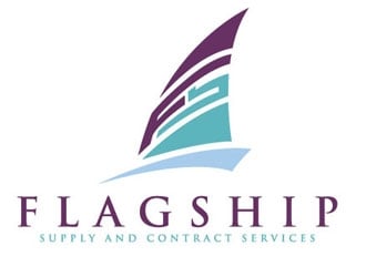 Flagship Supply and Contract Services logo design by shere