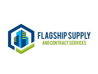 Flagship Supply and Contract Services logo design by serprimero