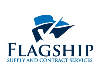 Flagship Supply and Contract Services logo design by ElonStark