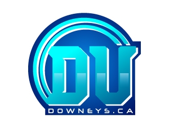 Downey Ford Saint John logo design by Suvendu