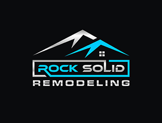 Rock Solid Remodeling Logo Design - 48hourslogo