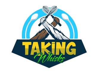 Taking Whisks logo design by DreamLogoDesign