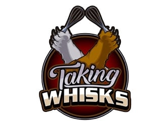 Taking Whisks logo design by DreamLogoDesign
