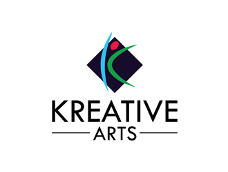 Kreative Arts logo design by logolady
