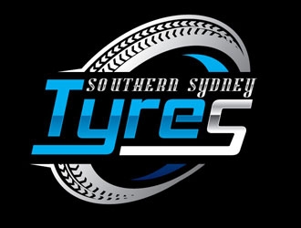 Southern sydney tyres  logo design by shere