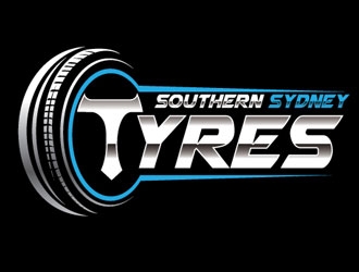 Southern sydney tyres  logo design by shere
