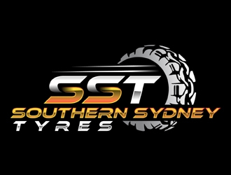 Southern sydney tyres  logo design by MAXR