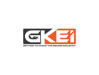 Getting To Know The Equine Industry (GKEI) logo design by goblin