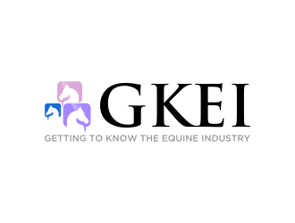 Getting To Know The Equine Industry (GKEI) logo design by DeyXyner