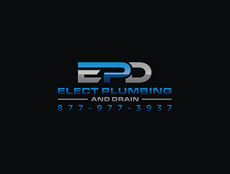 Elect Plumbing and Drain logo design by checx