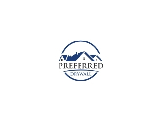Preferred Drywall logo design by narnia