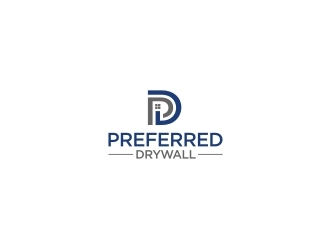 Preferred Drywall logo design by narnia