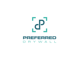Preferred Drywall logo design by Susanti