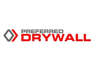 Preferred Drywall logo design by mckris