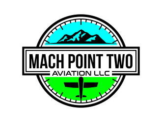 Mach Point Two Aviation LLC logo design by AisRafa