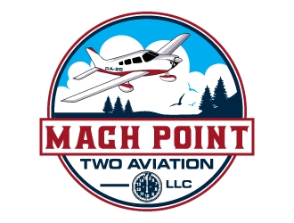 Mach Point Two Aviation LLC logo design by Suvendu