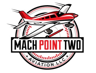 Mach Point Two Aviation LLC logo design by shere