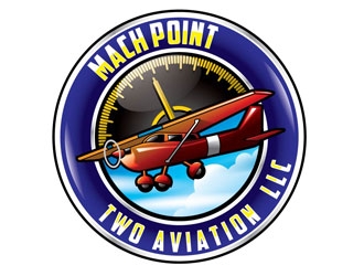 Mach Point Two Aviation LLC logo design by shere
