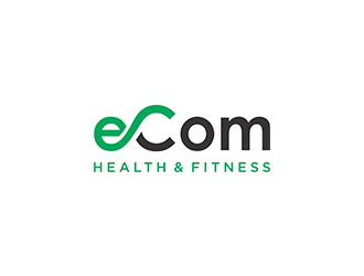eCom Health and Fitness logo design by blackcane