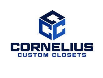 Cornelius Custom Closets logo design by megalogos