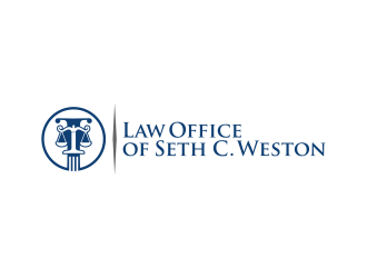 Law Office of Seth C. Weston logo design by BlessedArt