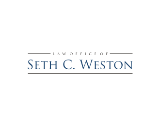 Law Office of Seth C. Weston logo design by Franky.