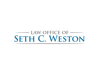 Law Office of Seth C. Weston logo design by rief