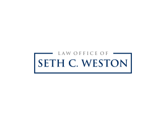 Law Office of Seth C. Weston logo design by L E V A R