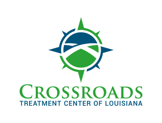 Crossroads Treatment Center of Louisiana logo design by lexipej