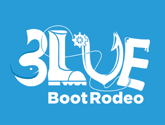 Blue Boot Rodeo logo design by Leivong