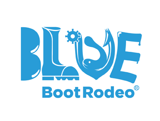 Blue Boot Rodeo logo design by Leivong