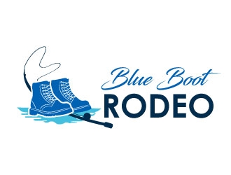 Blue Boot Rodeo logo design by Suvendu