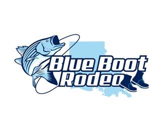Blue Boot Rodeo logo design by LogoInvent