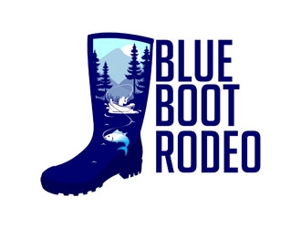 Blue Boot Rodeo logo design by LogoInvent