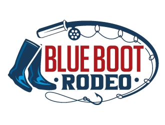 Blue Boot Rodeo logo design by Suvendu