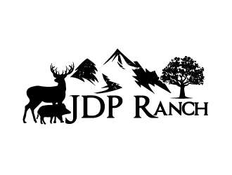 JDP Ranch logo design by abss