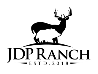JDP Ranch logo design by DreamLogoDesign