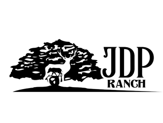 JDP Ranch logo design by DreamLogoDesign