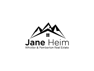 Jane Heim - Whistler & Pemberton Real Estate logo design by wongndeso