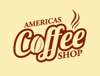 Americas Coffee Shop logo design by abss