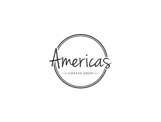Americas Coffee Shop logo design by ndaru